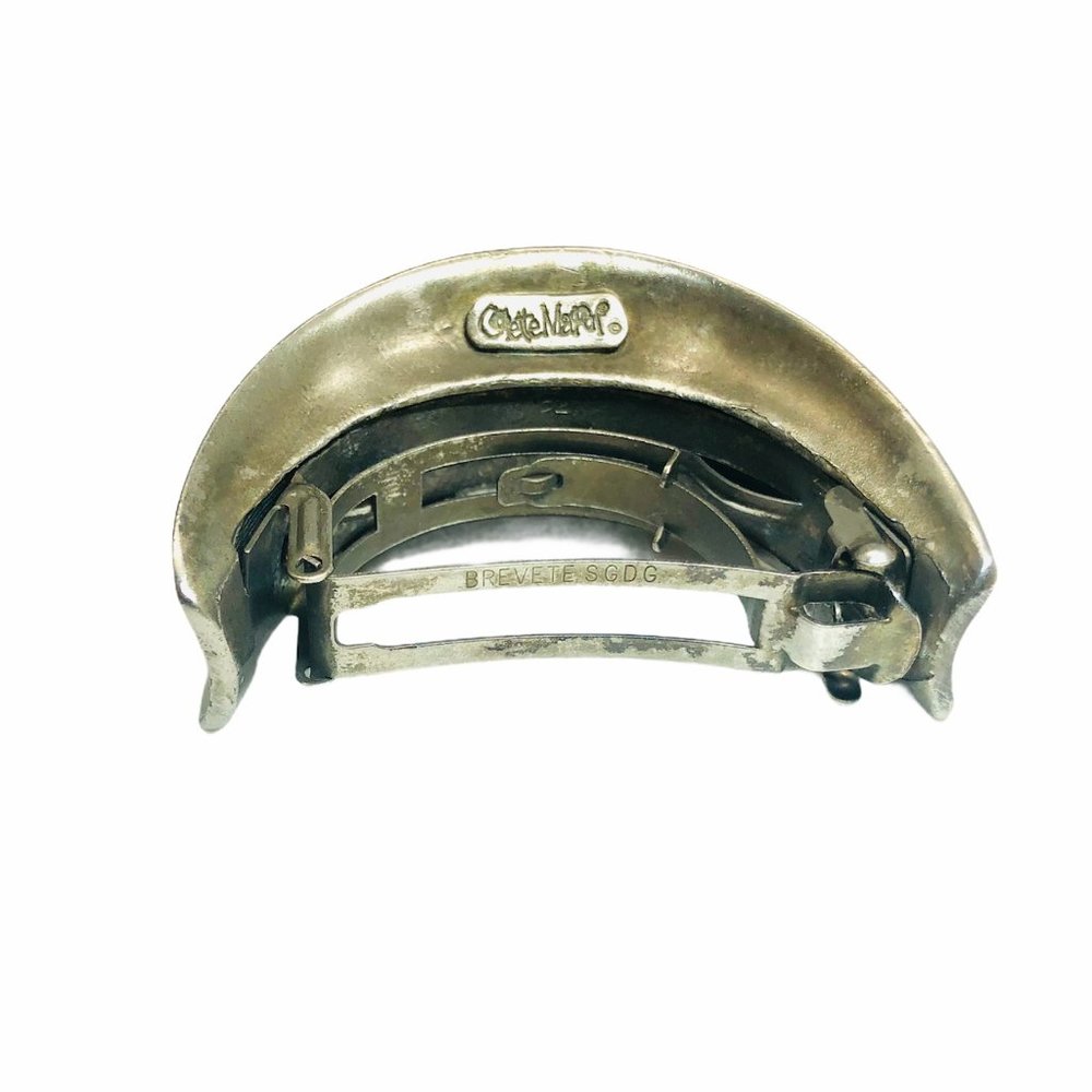 Colette Malouf objet d’arts silver Metal hair clip - Picture 4 of 4